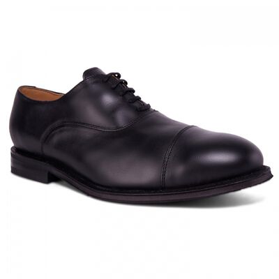 Zapato Vallen Choclo Ejecutivo Ceo Negro CC Acero Suela de Hule T8