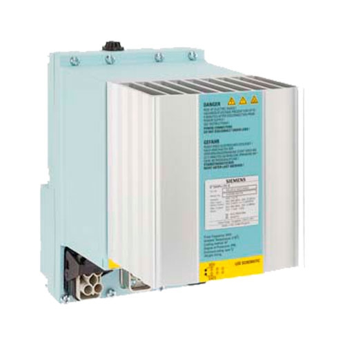 VARIADOR DE FRECUENCIA SIEMENS 6SL35141KE135AE0 SIMATIC ET 200PRO FC2 CON SAFETY INTEGRATEDSTO 3AC380480V1010 % 4763 HZ POTENCIA 11 KW (0...55  GRADOS C) POTENCIA 15 KW (0...45  GRADOS C) SOBRECARGA 150 % 60 S 200 % 3 S REALIMENTACION A RED CON MANDO DE FRENO DC 180 V CON FILTRO CEM (CLASE A) 155 MM DE ANCHO DE MODULO  image number null