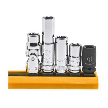 JUEGO GEARWRENCH 80102 DE DADOS 8MM CUADRO 14IN  image number null