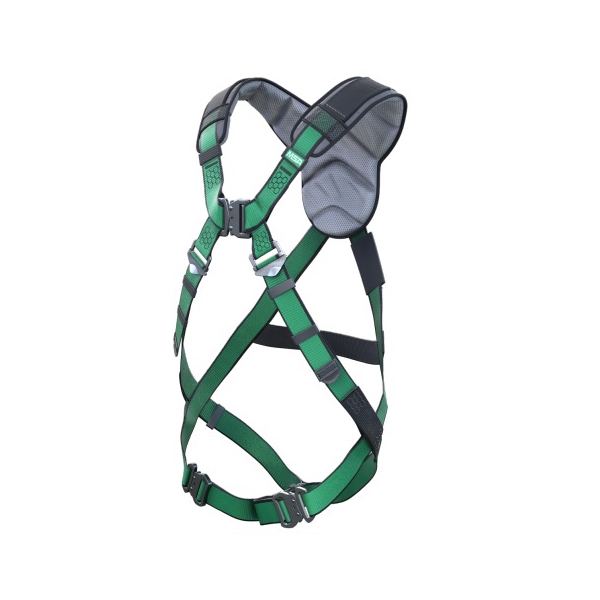 Arnes Msa VForm 10208271 Estandar de Poliester Verde Qf Anillo D en Espalda y Caderas TStd  image number null