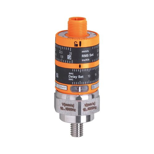 SENSOR IFM VKV021 DE VIBRACIONES CAJUSTE INTUITIVO DEL PUNTO DE CONMUTACION 1832 VDC M12  image number null