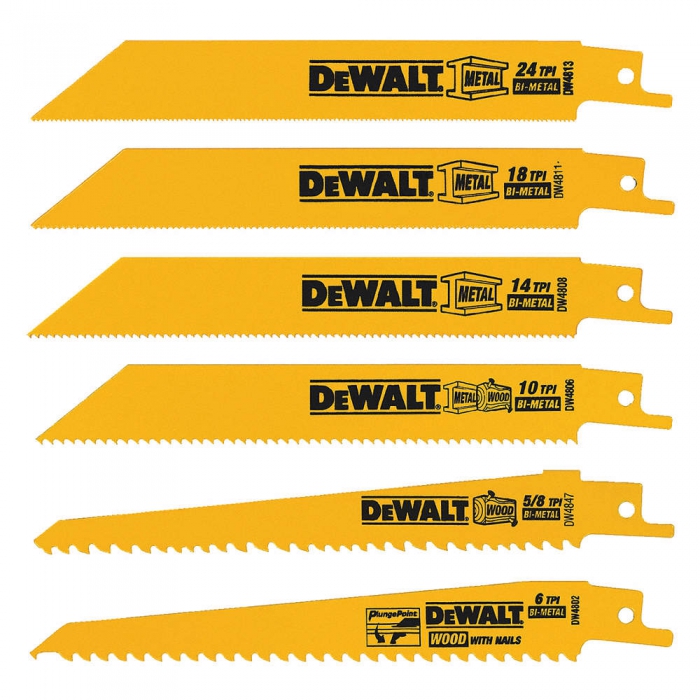 Segueta para Sierra Sable Dewalt DW4811-2 6 2 Pzs – FERREKUPER