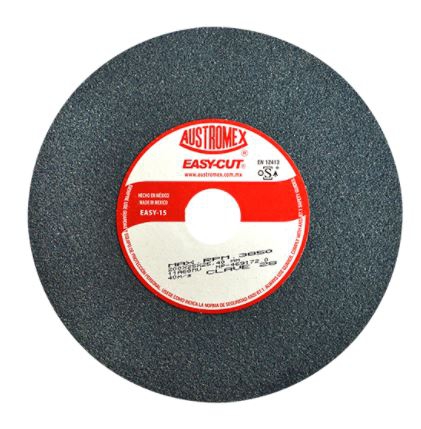 Rueda Austromex 28 Abrasiva 200 X 25 X 25.4 Mm 11a60mv Tipo 1 Easy Cut 11a60v028  image number null