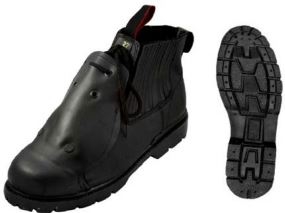 Botin Vallen Fundidor Metatarsal Negro CC Acero Suela Hule T7