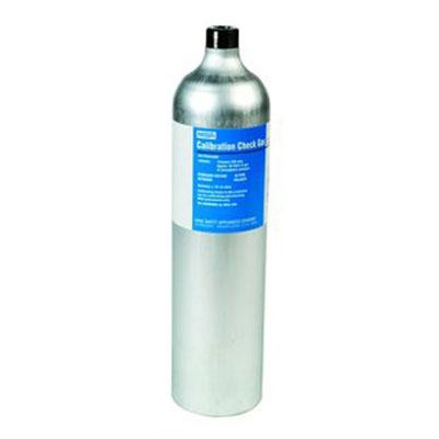 CILINDRO DE CALIBRACION MSA DE GAS METANO BALANCEADO EN AIRE CH4 1.5% CO 60 PPM O2 15% H2S 20 PPM DE 34 L  image number null